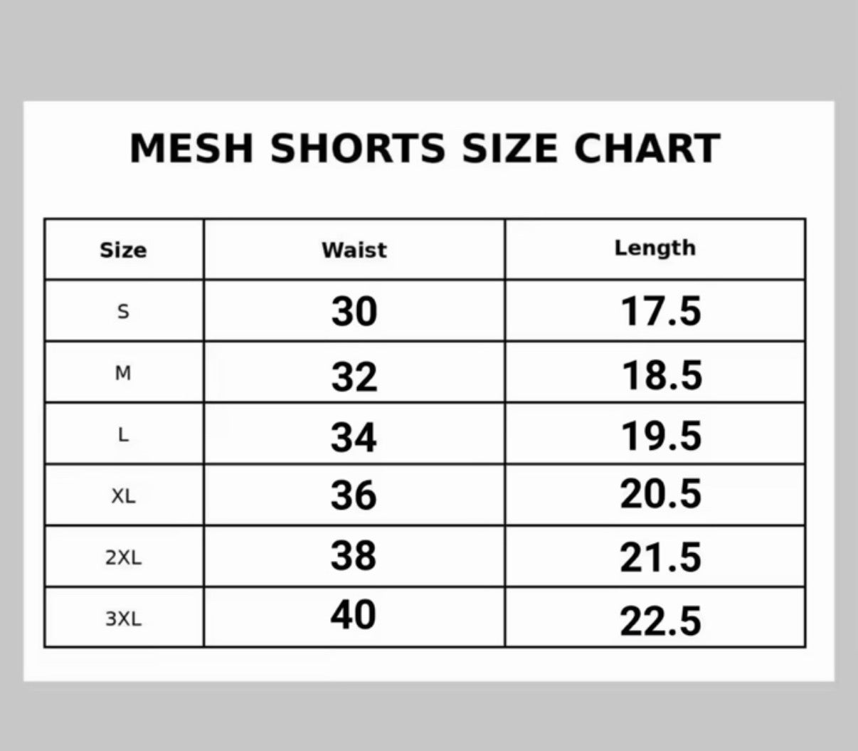 LOYALTY Mesh Shorts