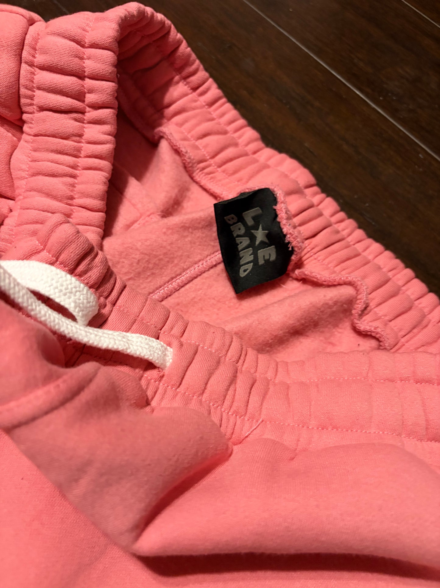 LOE BRAND SWEATS (PINK)