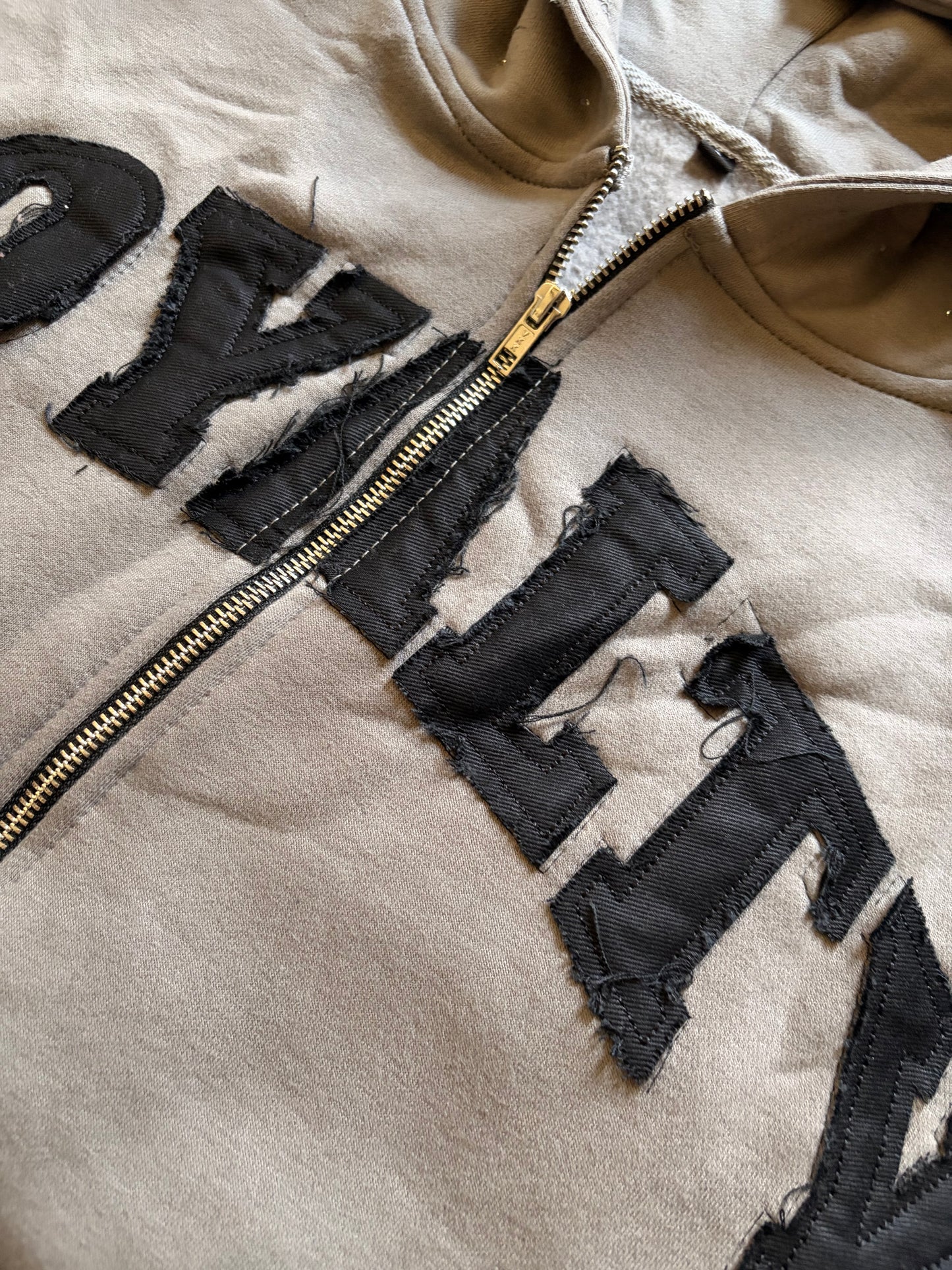 Loyalty Rhinestone Zip Up