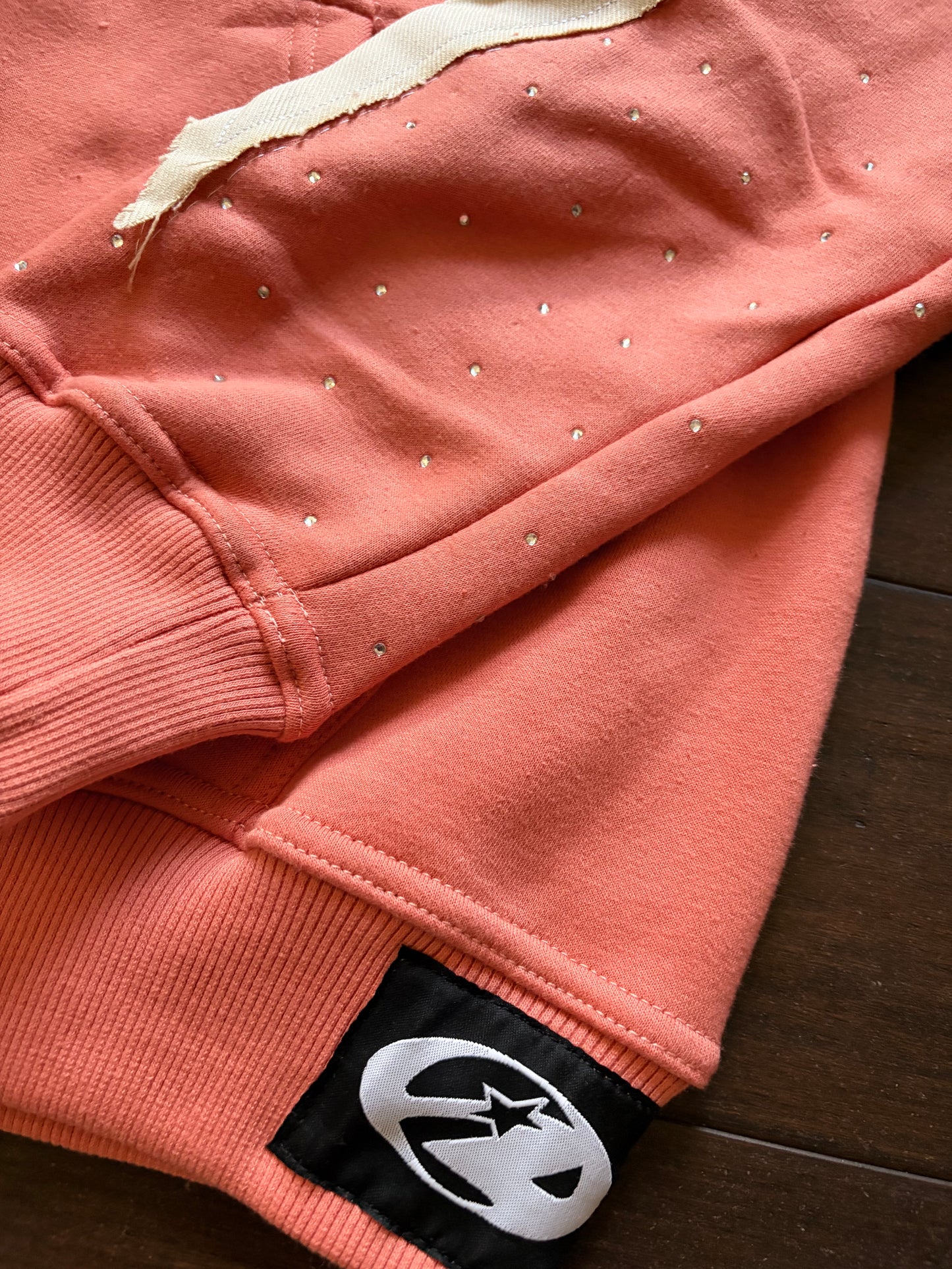 Loyalty Rhinestone Zip Up