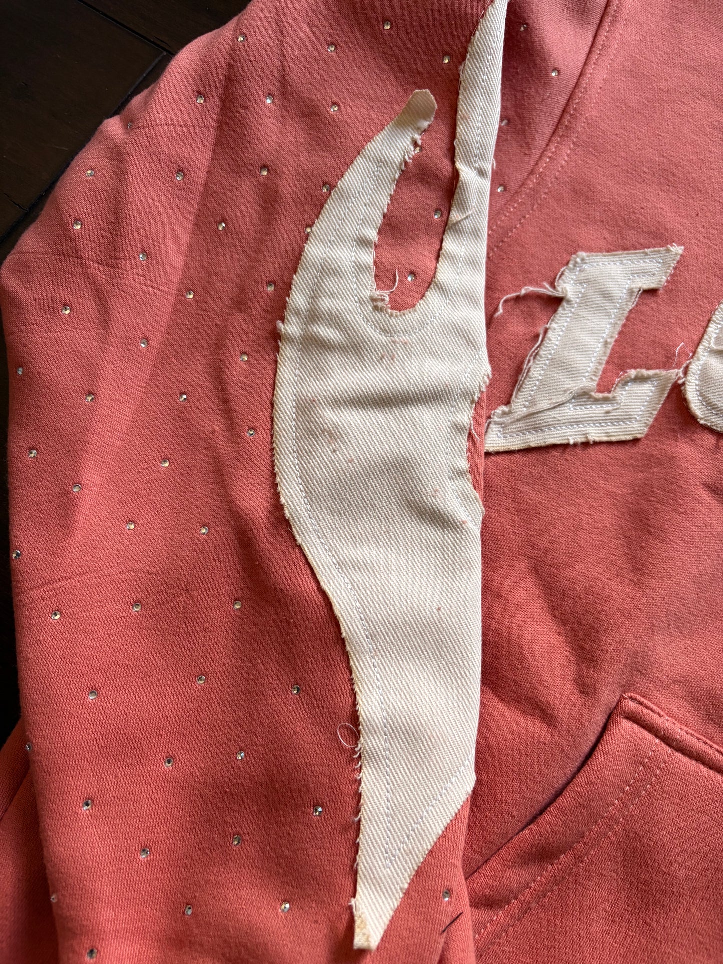 Loyalty Rhinestone Zip Up