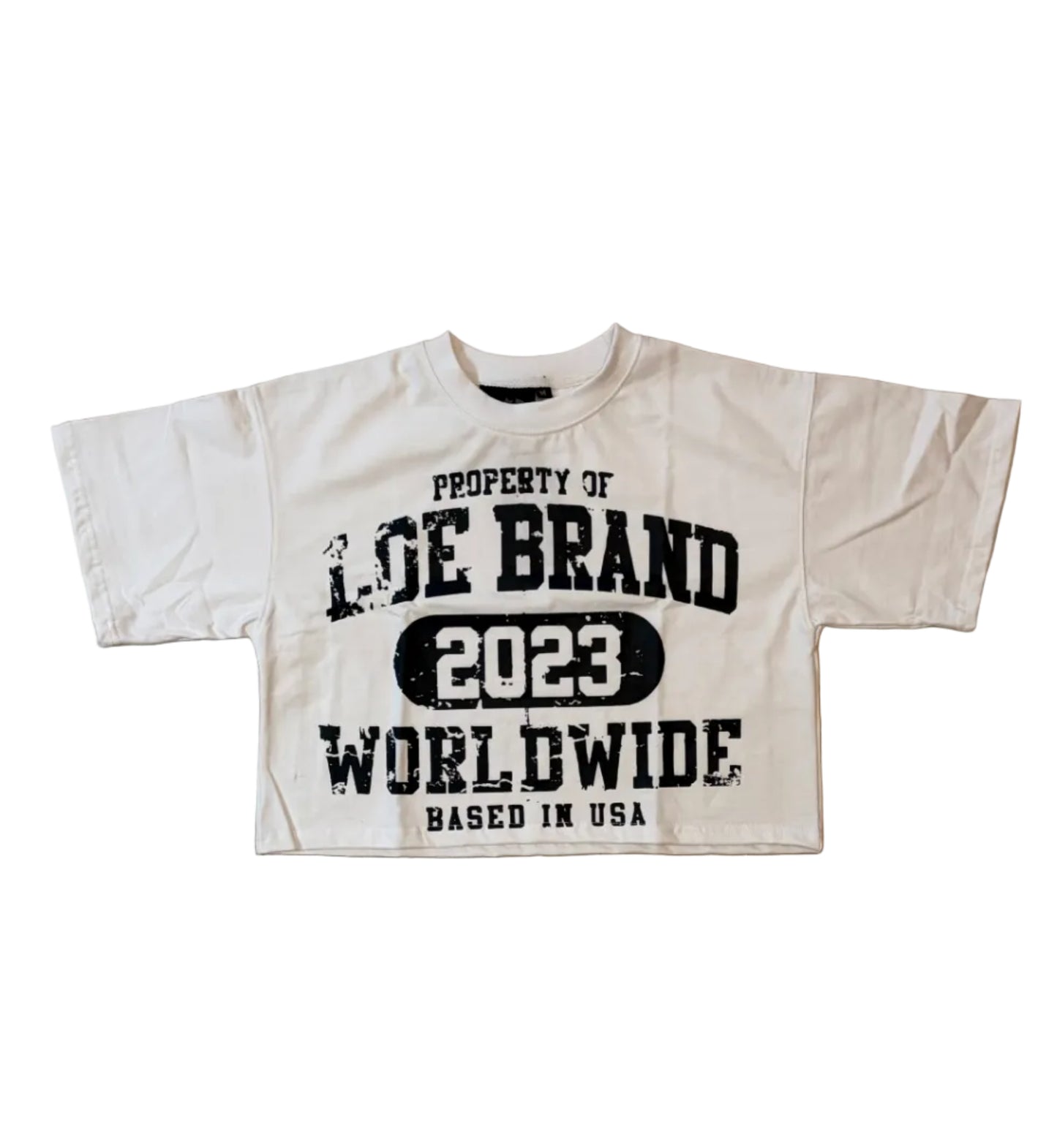 WOMENS CROPPED TEE