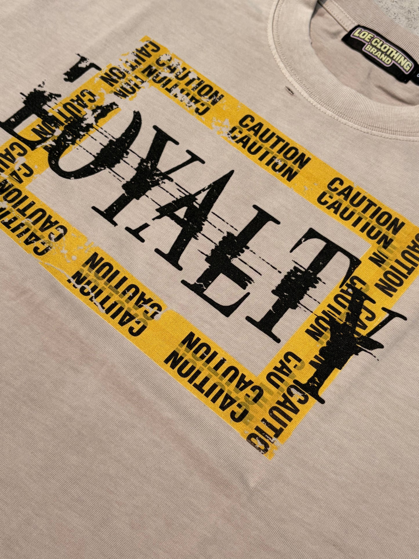 CAUTION TAPE TEE