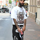 Loyalty & War Cropped Tee *size up*