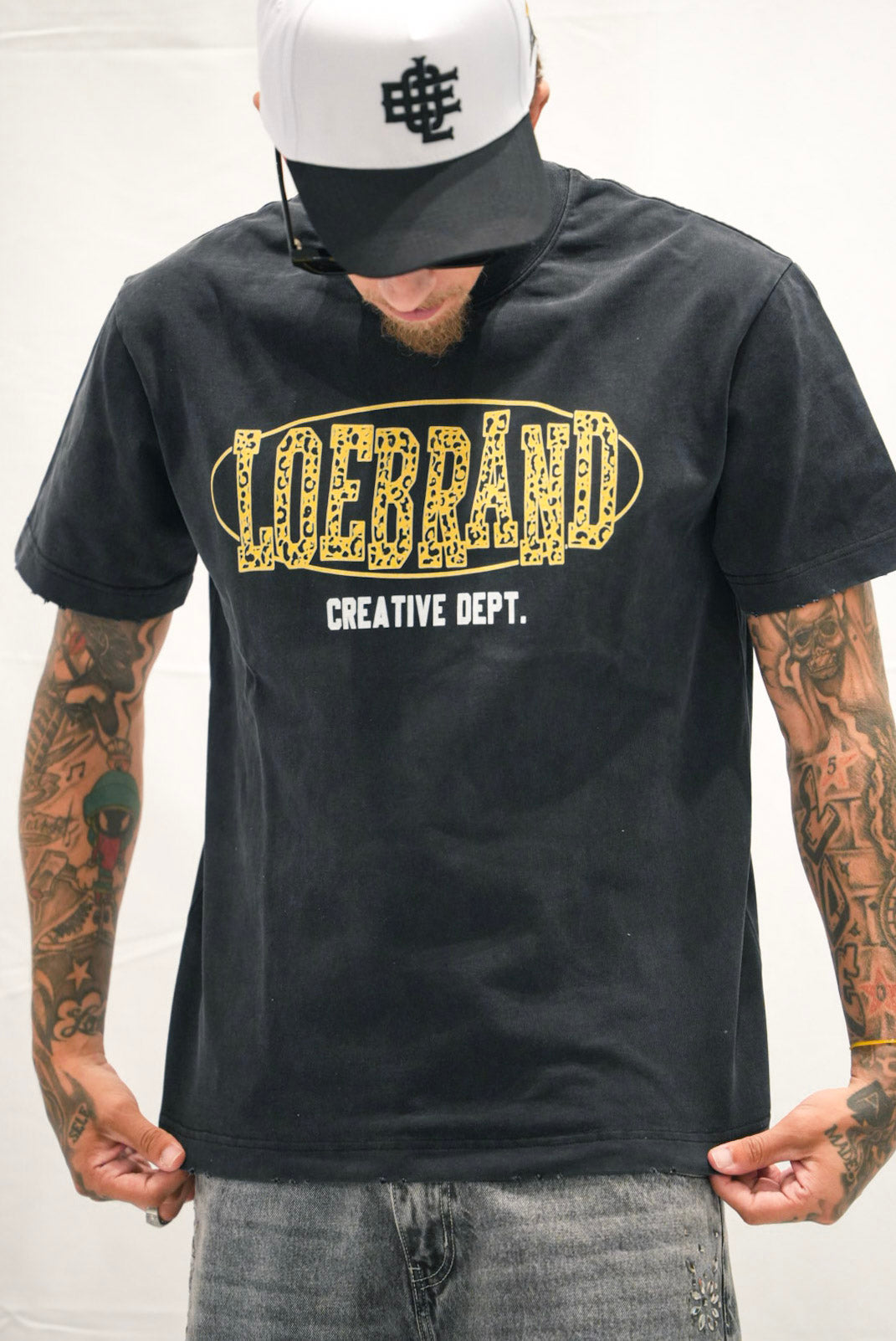Creative Dept. Cheetah Print Tee