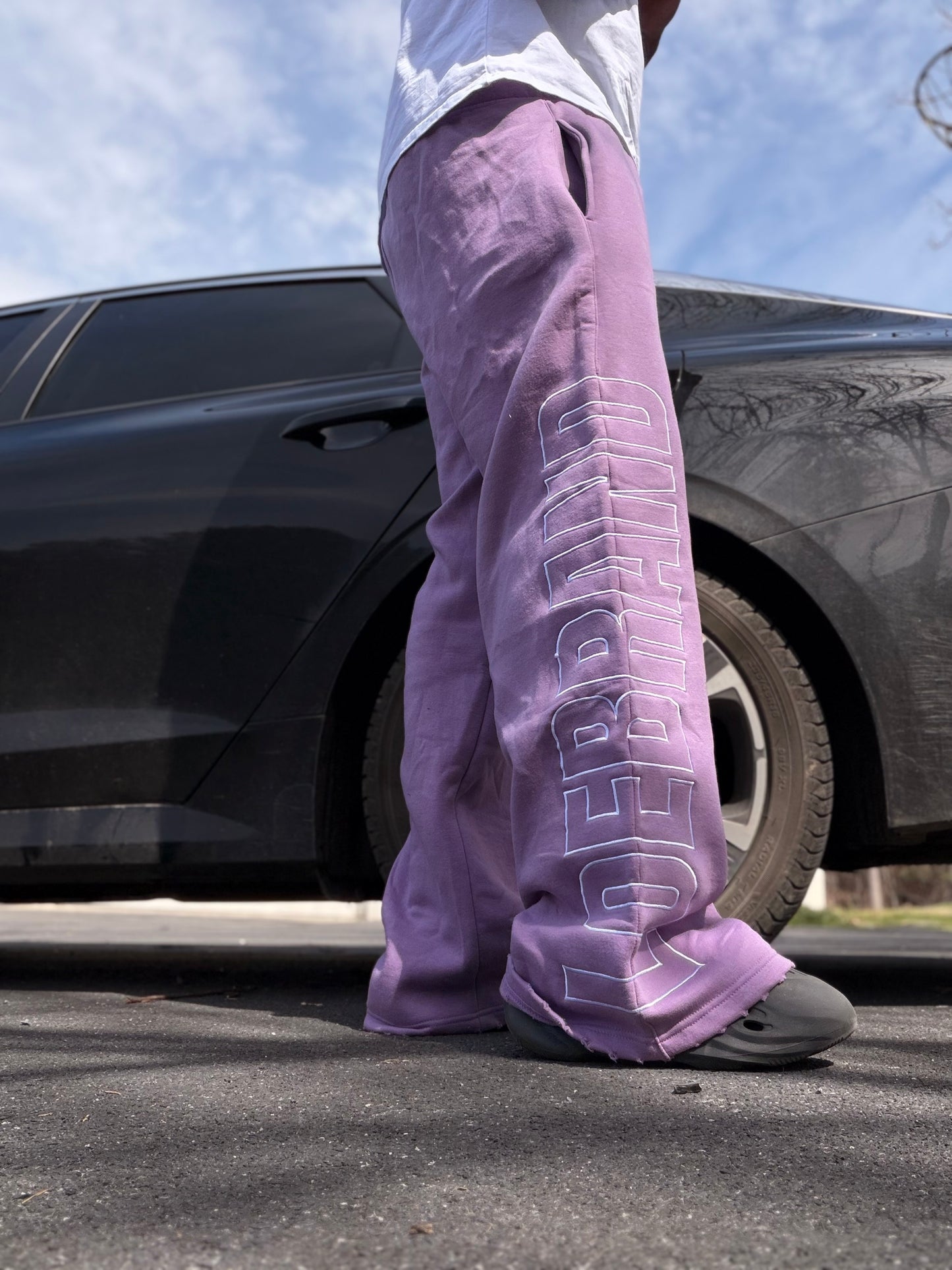 LOE BRAND SWEATS (PURPLE)
