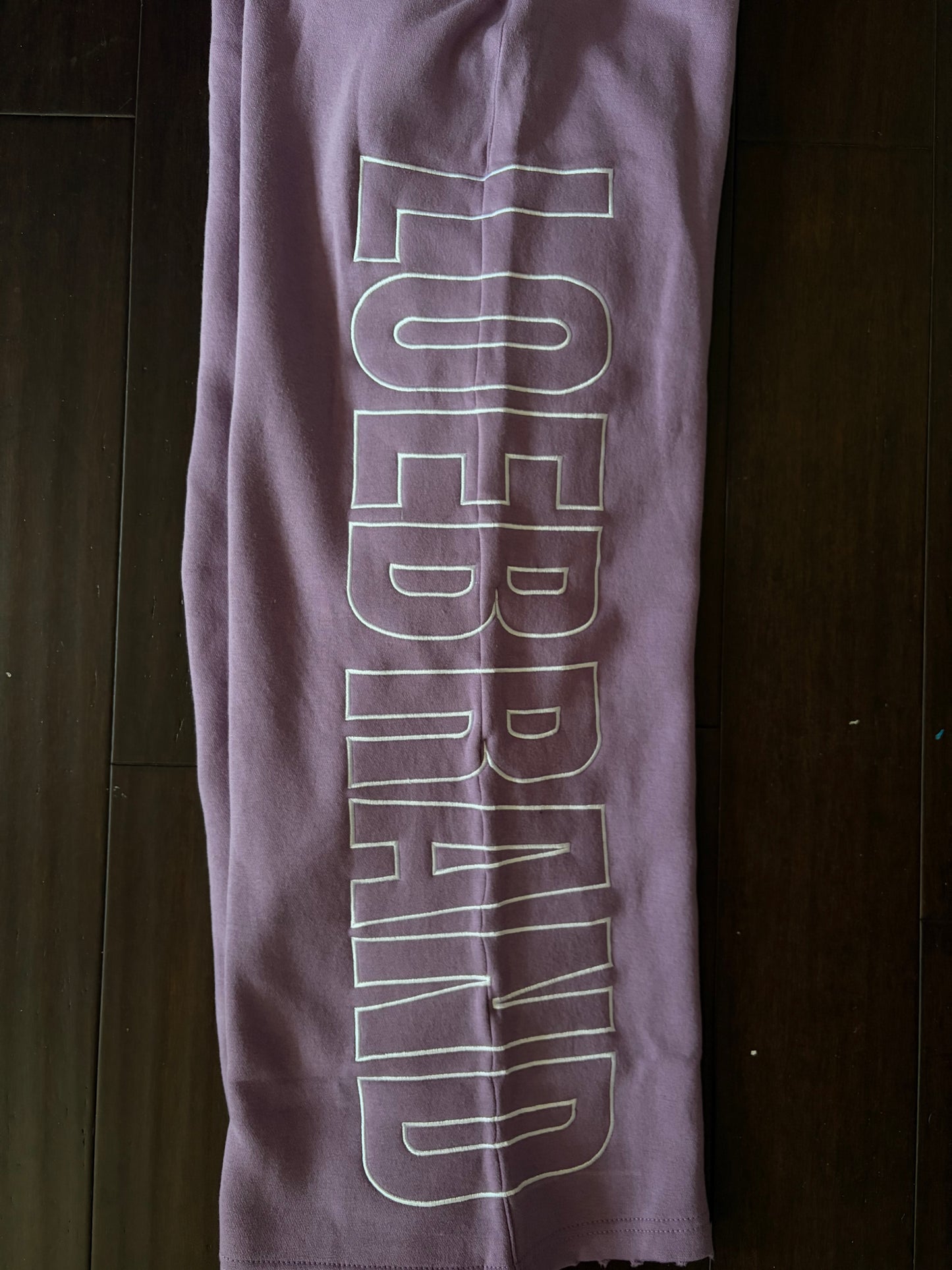 LOE BRAND SWEATS (PURPLE)
